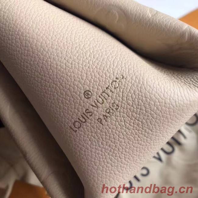 Louis vuitton original mongram empreinte PONTHIEU BB M43750 Apricot