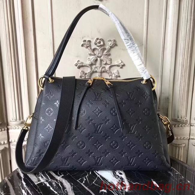 Louis vuitton original mongram empreinte PONTHIEU PM M43721 Black