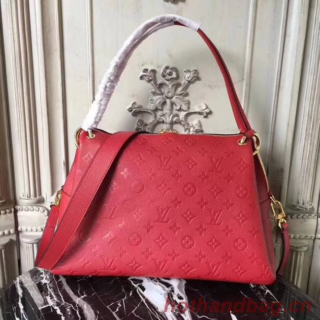 Louis vuitton original mongram empreinte PONTHIEU PM M43721 red