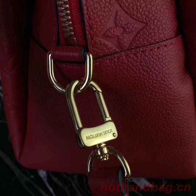 Louis vuitton original mongram empreinte PONTHIEU PM M43721 red