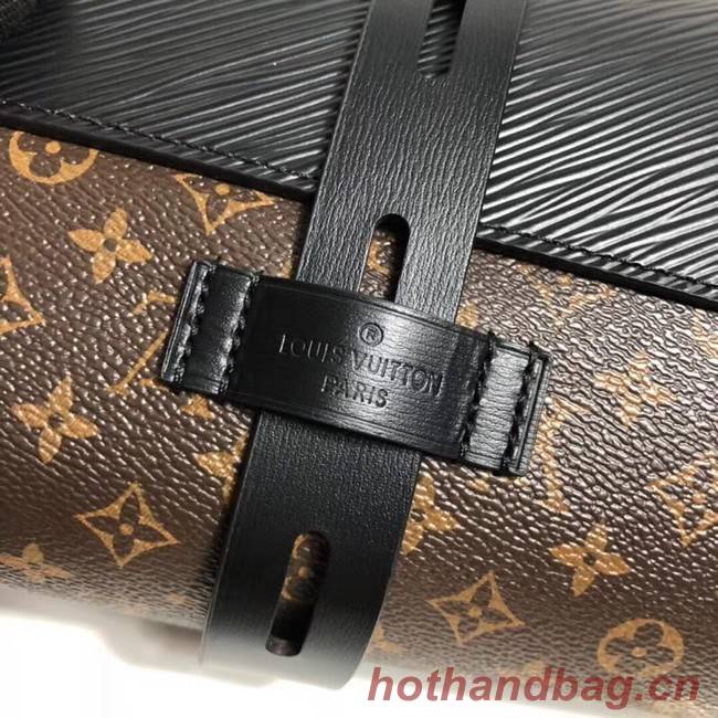 Louis vuitton monogram canvas GLASSES CASE M43903 black