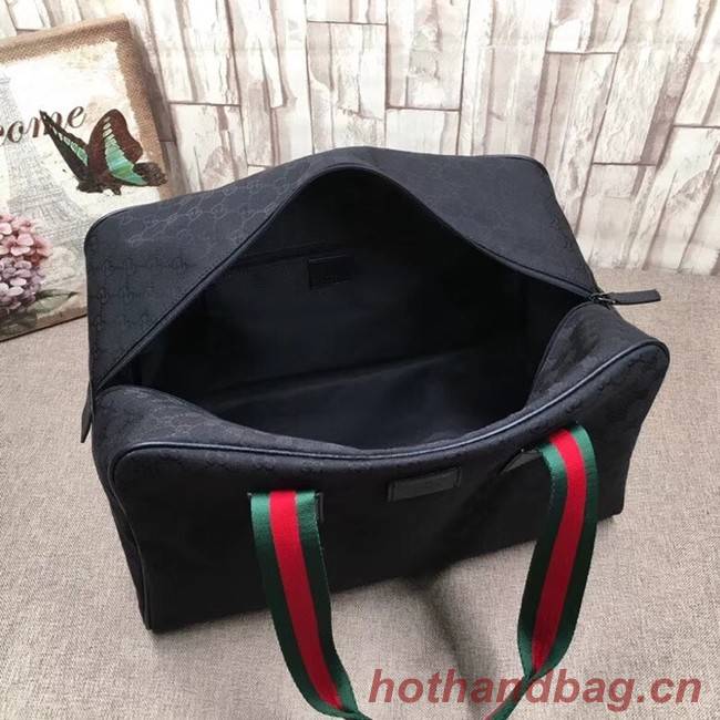 Gucci GG Supreme canvas Travelling bag 146310 black