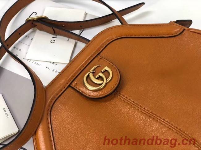 Gucci RE BELLE small shoulder bag 524620 brown