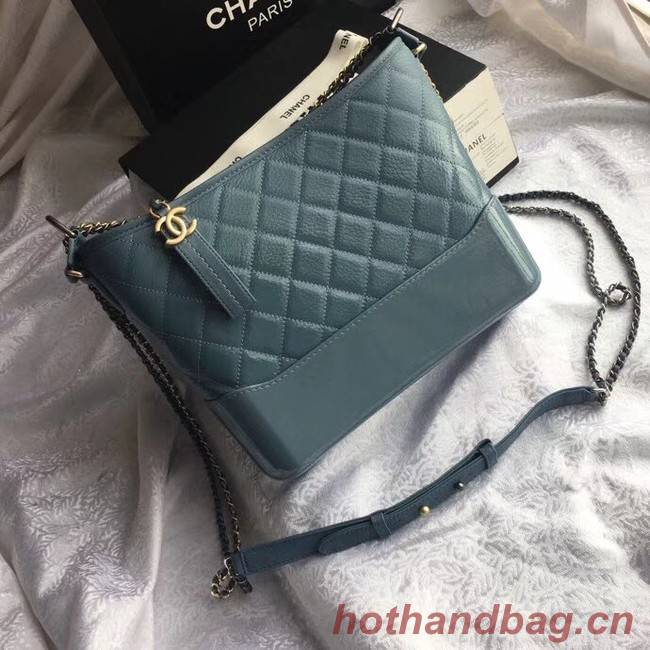 CHANEL GABRIELLE Hobo Bag Original A93824 blue