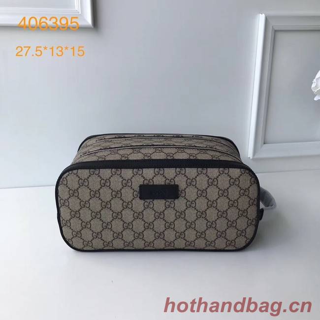 GUCCI GG Supreme toiletry case 406395