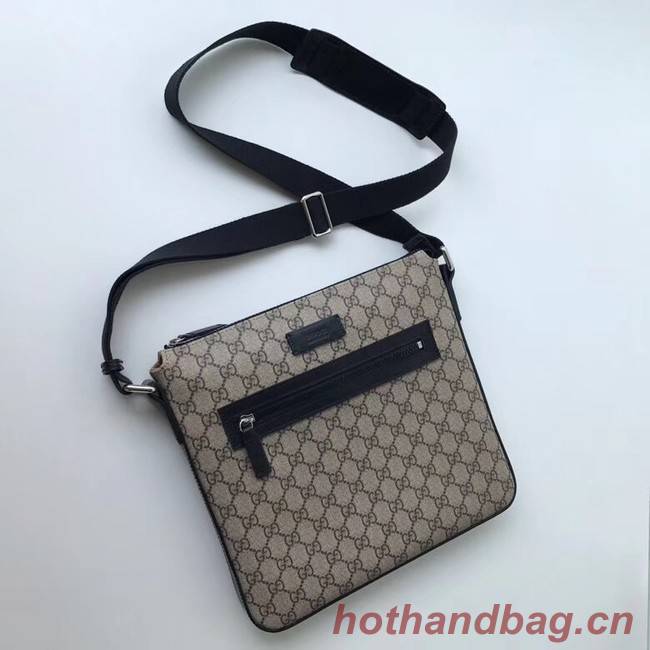 Gucci Courrier soft GG Supreme messenger 406408 black