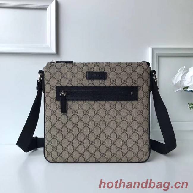 Gucci Courrier soft GG Supreme messenger 406408 black