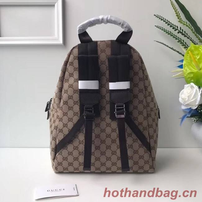 Gucci GG Supreme backpack 190278 brown