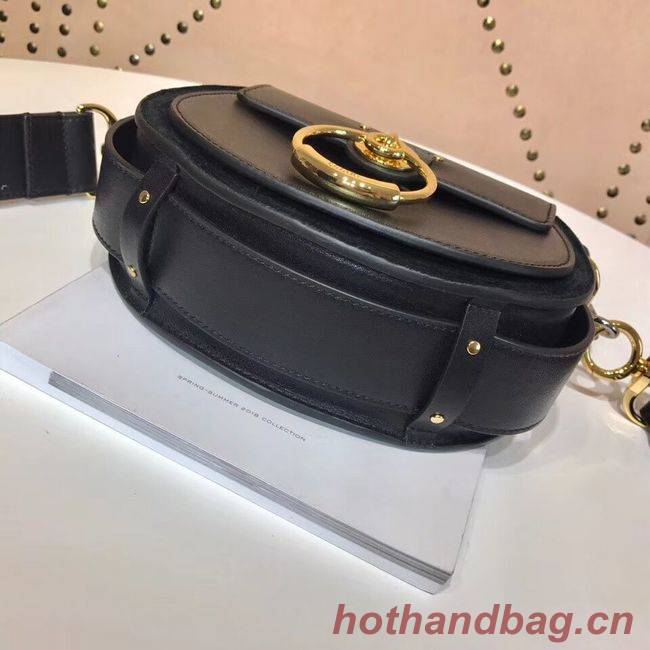 CHLOE Tess Small leather shoulder bag 3E153 black