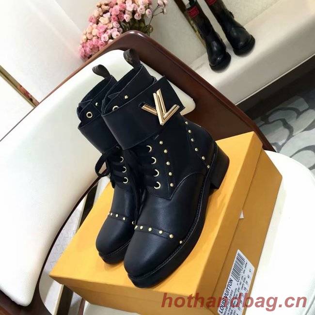 Louis Vuitton WONDERLAND FLAT RANGER LV909-2SY black