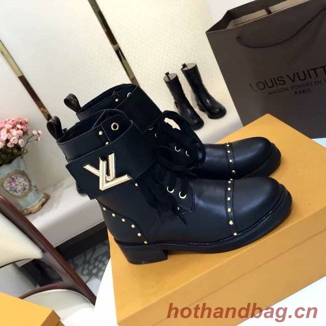 Louis Vuitton WONDERLAND FLAT RANGER LV909-2SY black