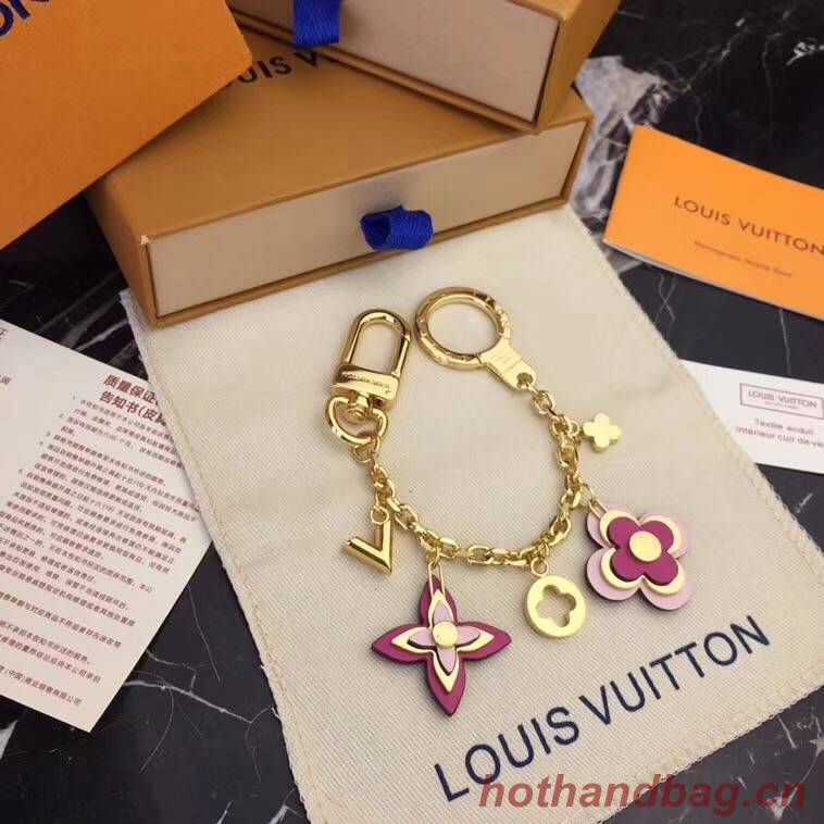 Louis vuitton BLOOMING FLOWERS CHAIN BAG CHARM AND KEY HOLDER M67288