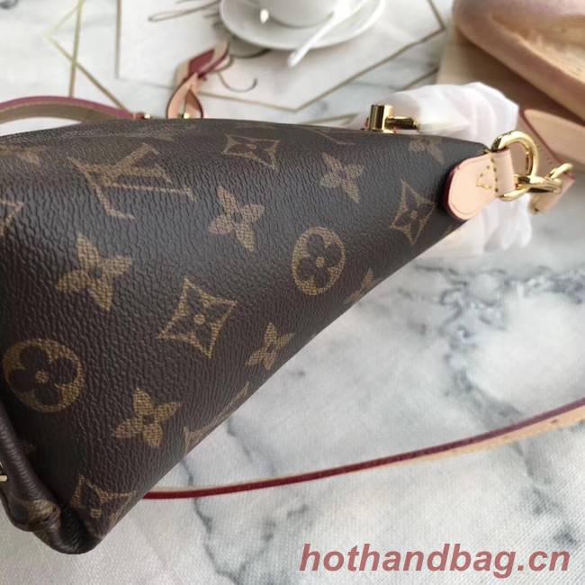 Louis Vuitton Monogram Canvas original V TOTE BB M43966 Cerise Red