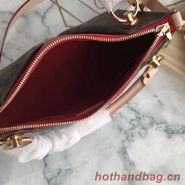 Louis Vuitton Monogram Canvas original V TOTE BB M43966 Cerise Red