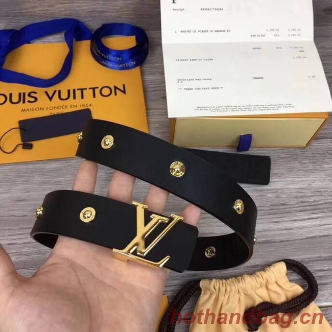 Louis Vuitton ICONIC 35MM Calf leather M0063 black