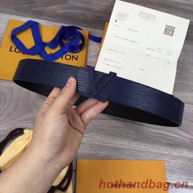 Louis Vuitton INITIALES 40MM BELT M0035S dark blue