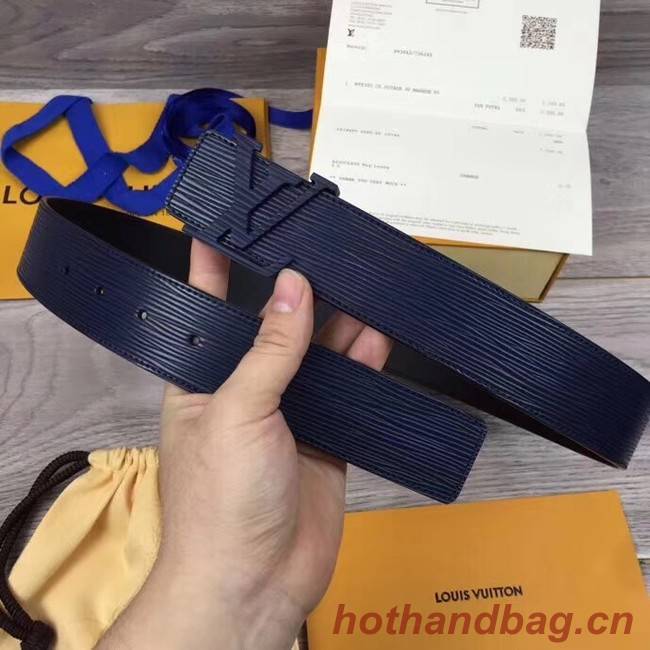 Louis Vuitton INITIALES 40MM BELT M0035S dark blue