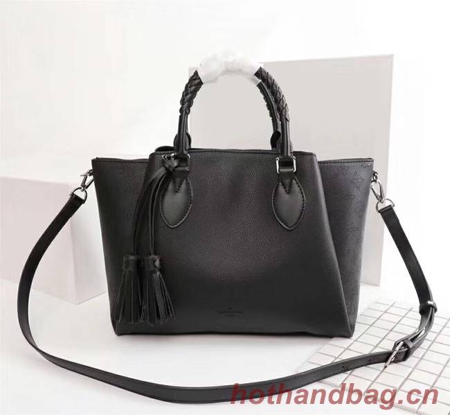 Louis Vuitton Mahina Leather HAUMEA M55030 black