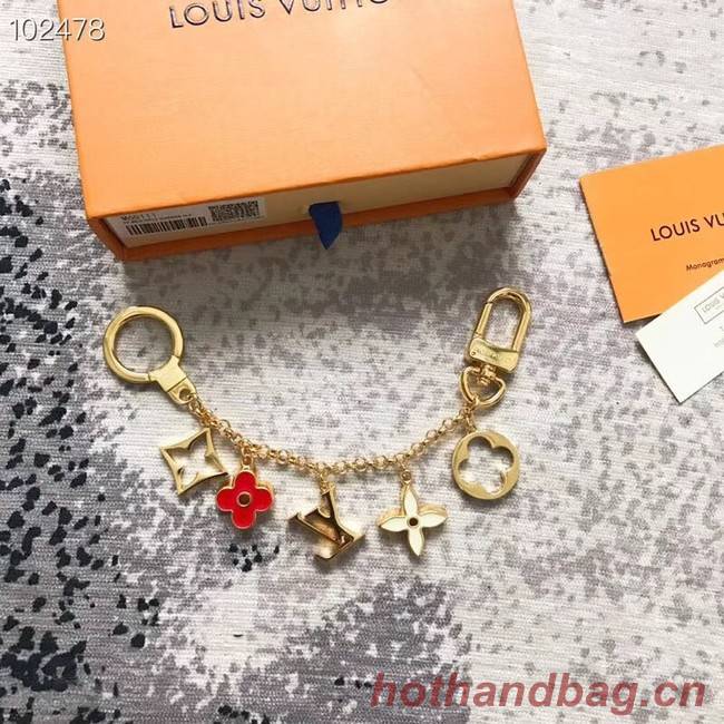 Louis vuitton FLEUR DE MONOGRAM BAG CHARM CHAIN M65111