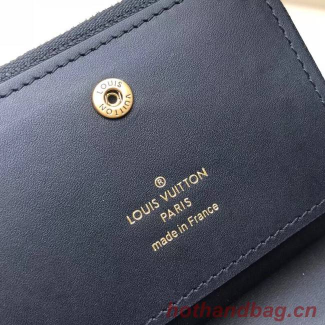 LOUIS VUITTON NEW WAVE COMPACT WALLET M63789 black