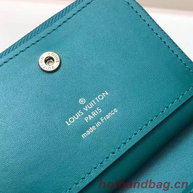 LOUIS VUITTON NEW WAVE COMPACT WALLET M63789 green