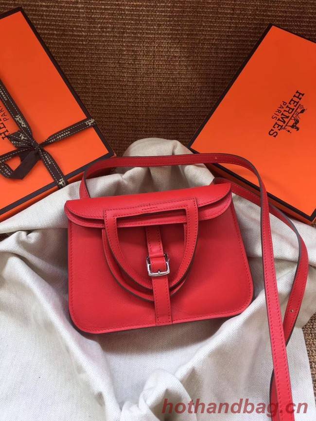 Hermes Original Halzan mini bag H069523 red