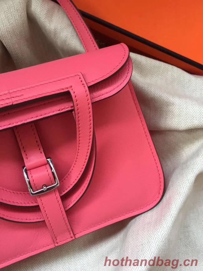 Hermes Original Halzan mini bag H069523 rose azalee