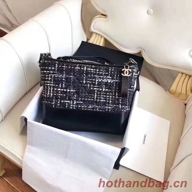 CHANEL GABRIELLE Hobo Bag A91810 black