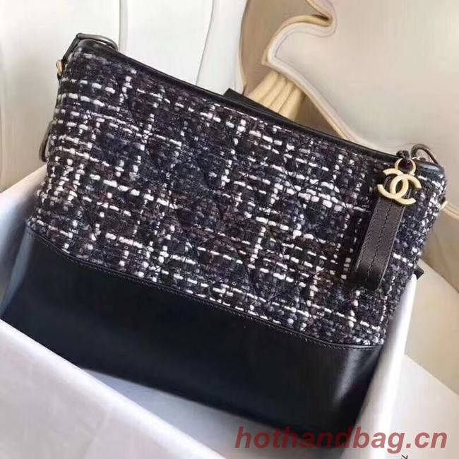 CHANEL GABRIELLE Hobo Bag A93824 black