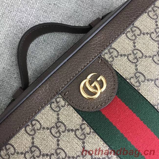 Gucci Ophidia small GG shoulder bag 550622 brown