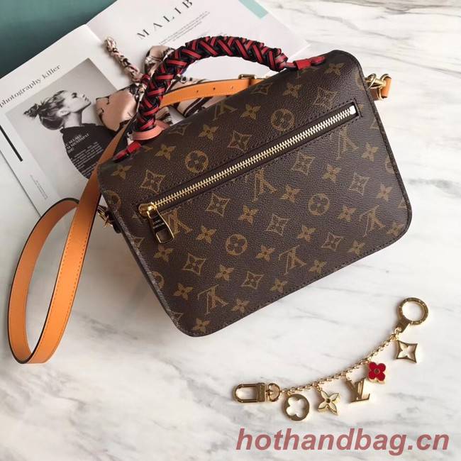 Louis vuitton original Monogram Canvas POCHETTE METIS M43984 Brown