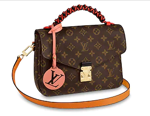 Louis vuitton original Monogram Canvas POCHETTE METIS M43984 Brown