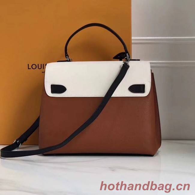 Louis Vuitton Original LOCKME EVER M52360 Caramel Creme Noir