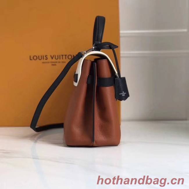 Louis Vuitton Original LOCKME EVER M52360 Caramel Creme Noir