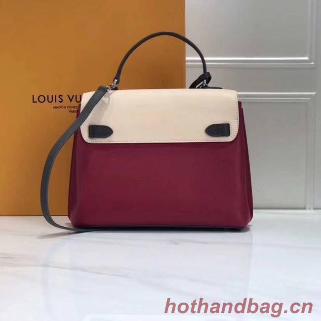 Louis Vuitton Original LOCKME EVER M52360 Lie De Vin Etain Creme