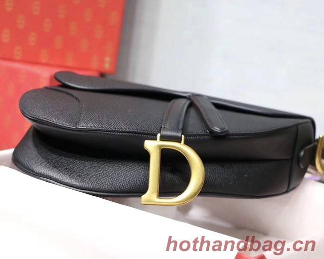 Dior SADDLE-TAS VAN KALFSLEER M0446CW black