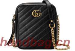 Gucci GG Marmont mini shoulder bag 550155 BLACK