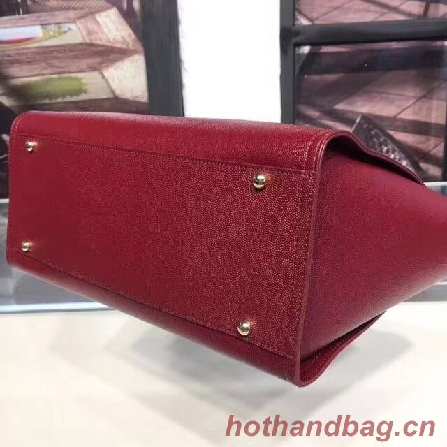 Chanel Grained Calfskin & Gold-Tone Metal A57069 Burgundy