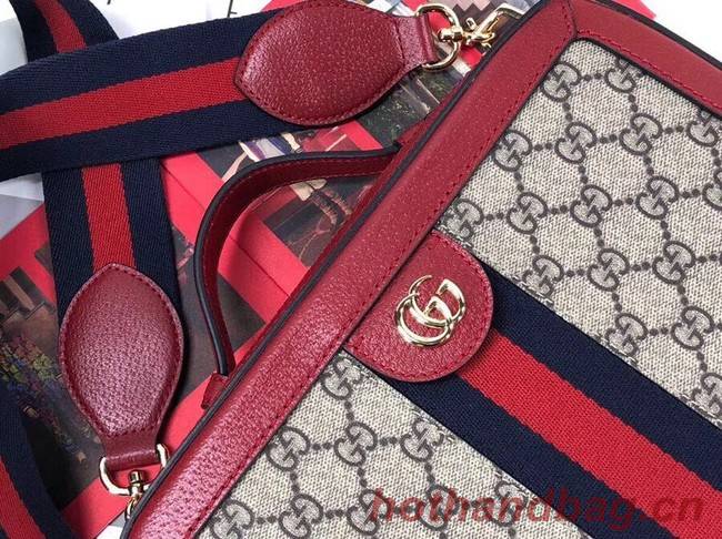 Gucci Ophidia small GG shoulder bag 550622 red