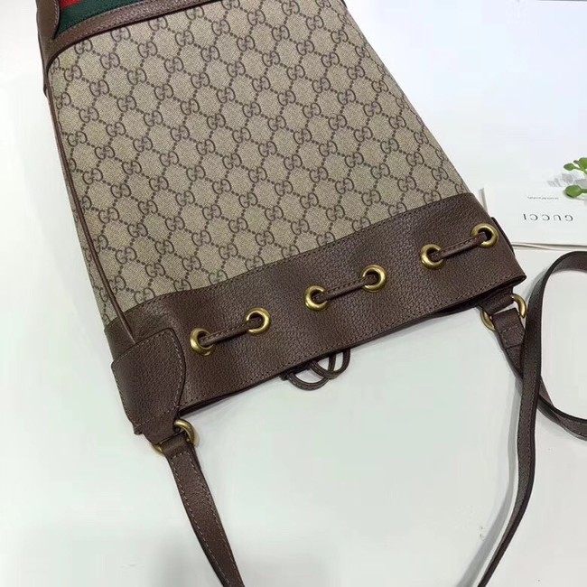 Gucci GG canvas Shoulder Bag 540457 brown