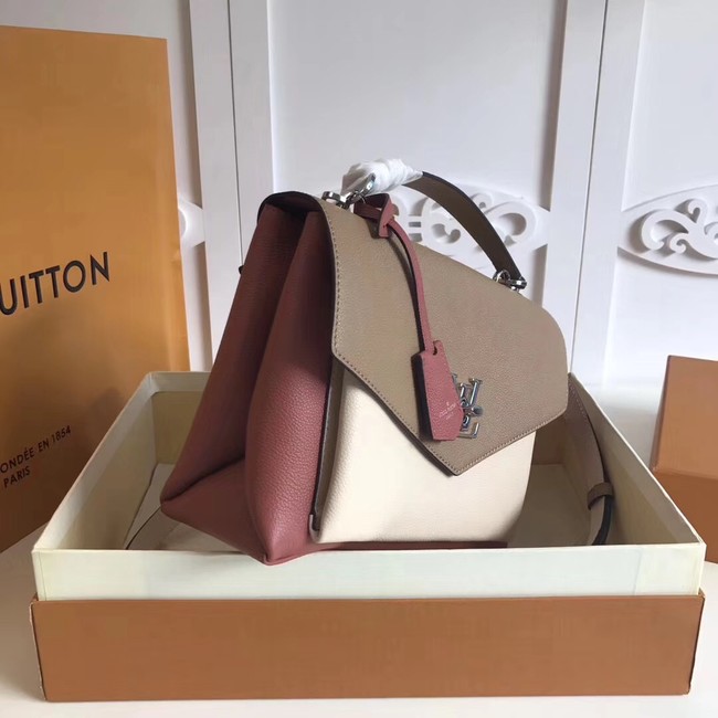 Louis vuitton original MY LOCKME M54849 Galet&white