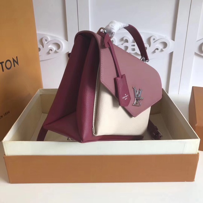 Louis vuitton original MY LOCKME M54849 pink&white