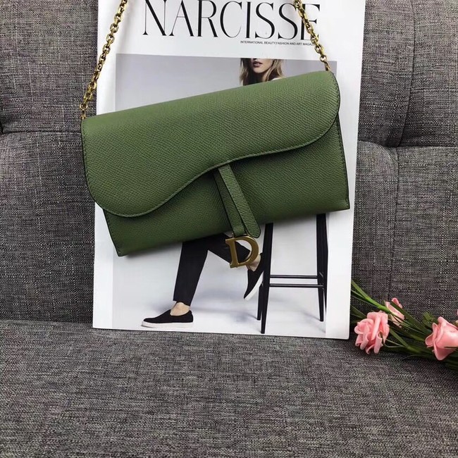 DIOR WITH CHAIN bag 26955 green