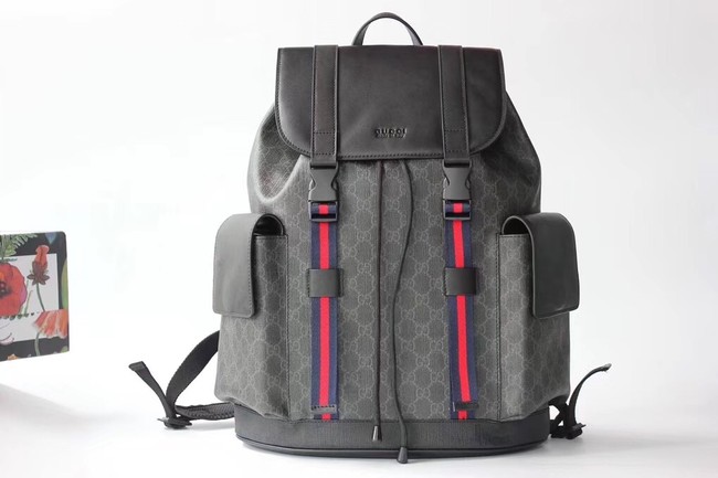 Gucci Soft GG Supreme backpack 495563 black