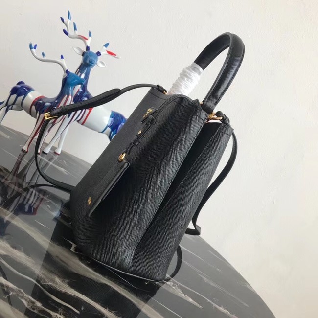 Prada Double Saffiano leather bag 1BA212 black