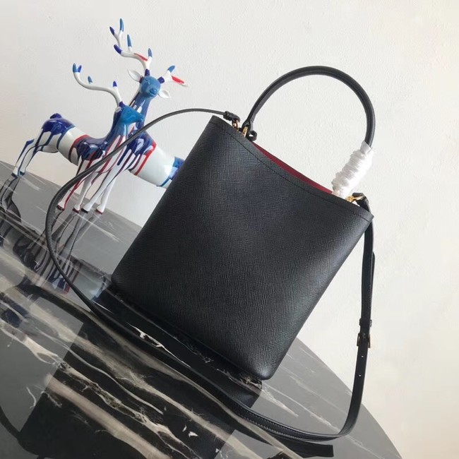 Prada Double Saffiano leather bag 1BA212 black