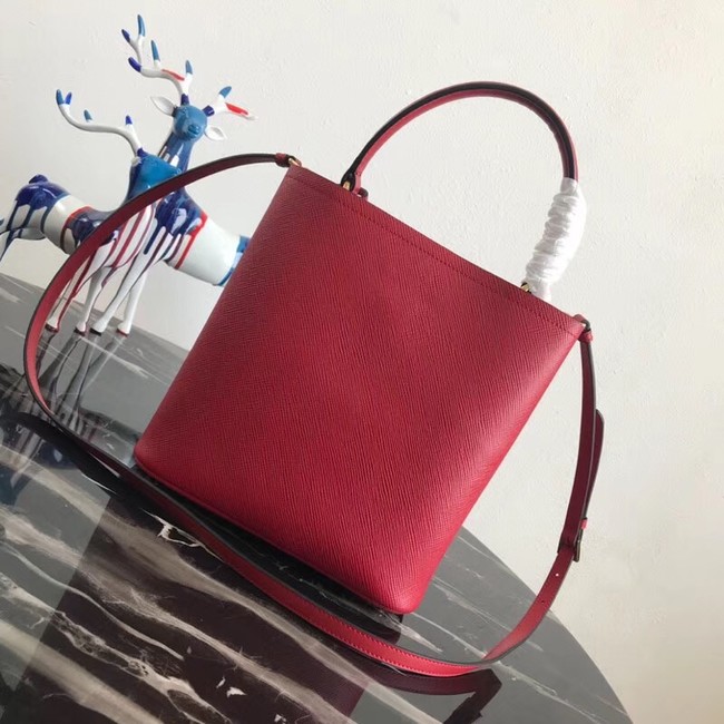 Prada Double Saffiano leather bag 1BA212 red