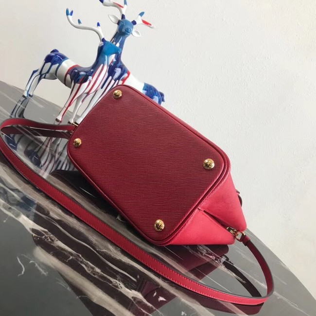 Prada Double Saffiano leather bag 1BA212 red