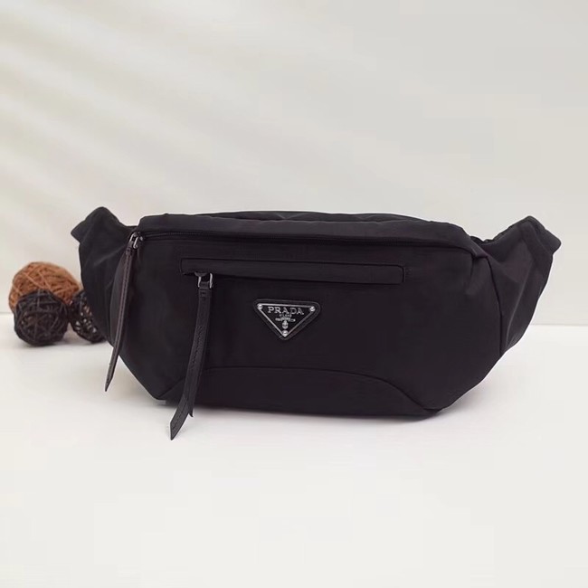 Prada Technical fabric belt bag 2VL008 black