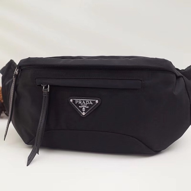 Prada Technical fabric belt bag 2VL008 black